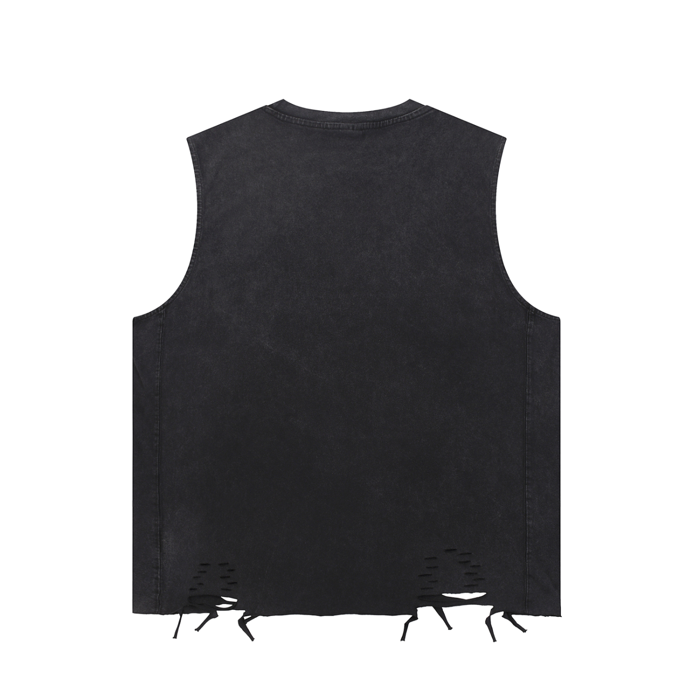 adorn,vest,baggy,black,graphic